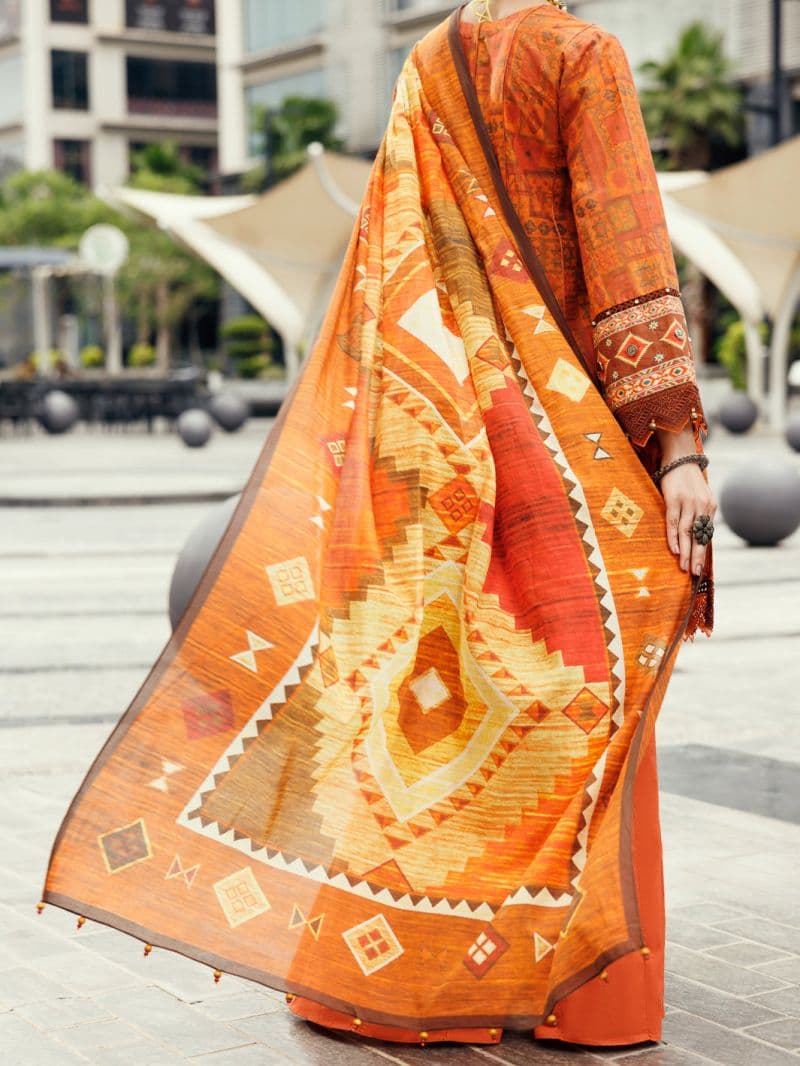 Mustard Lawn 2Pc Unstitched thumbnail