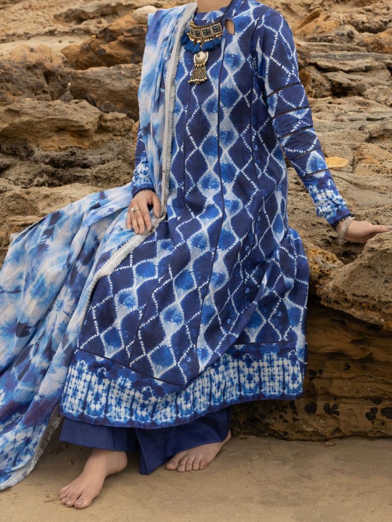 Blue Lawn 2 Piece Unstitched thumbnail