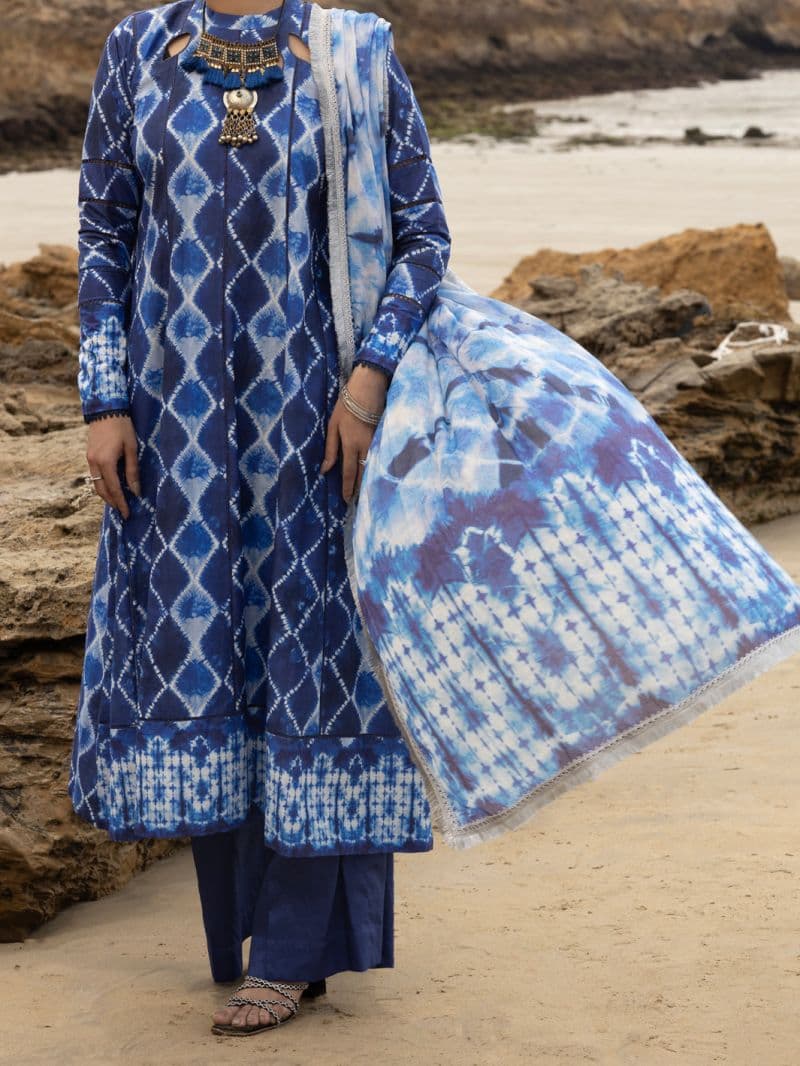 Blue Lawn 2 Piece Unstitched thumbnail