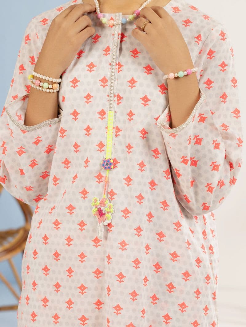 Pink Cambric 2 Piece Stitched thumbnail