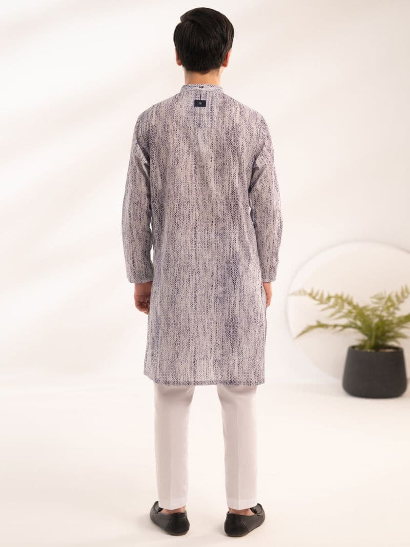 Purple Cotton Kurta thumbnail