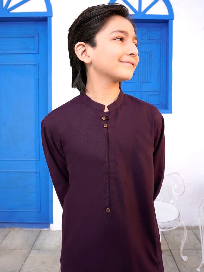 Purple Blended Kurta thumbnail