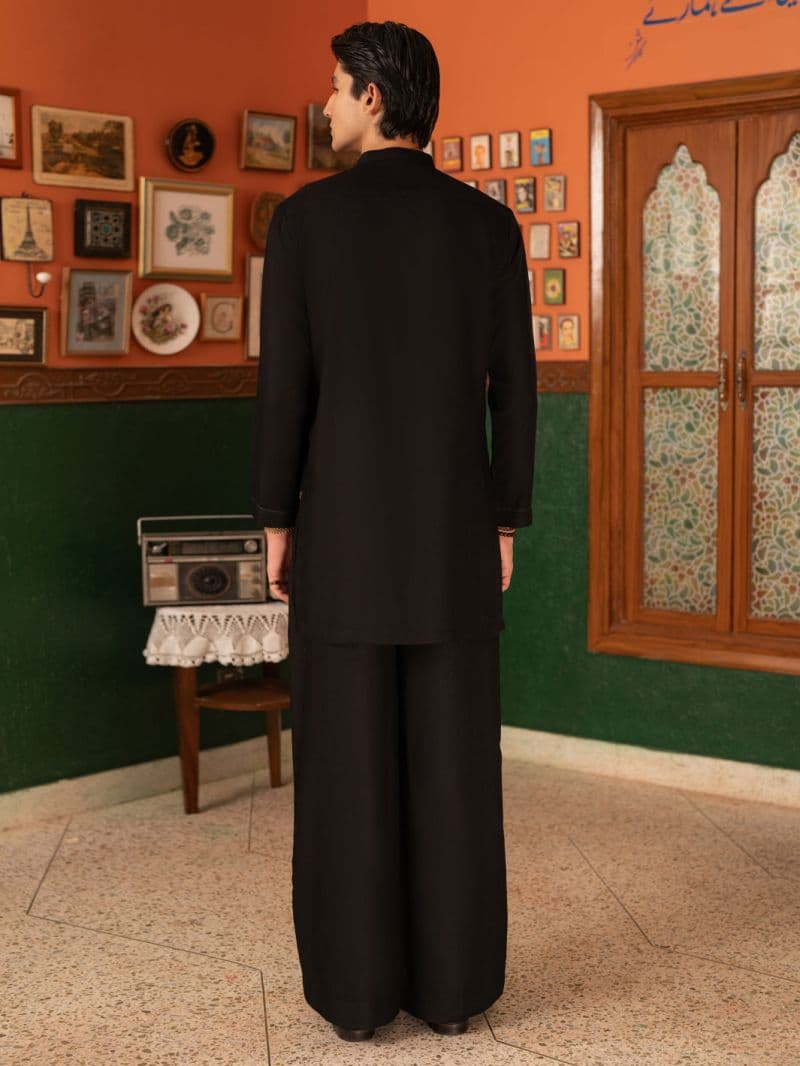 Black Kurta Trousers thumbnail