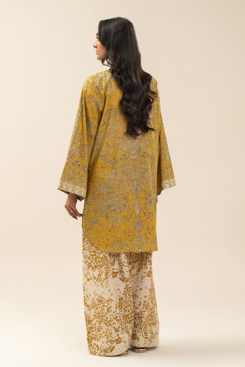 2 PIECE EMBROIDERED LAWN SUIT-AMBER IRIS (UNSTITCHED) thumbnail