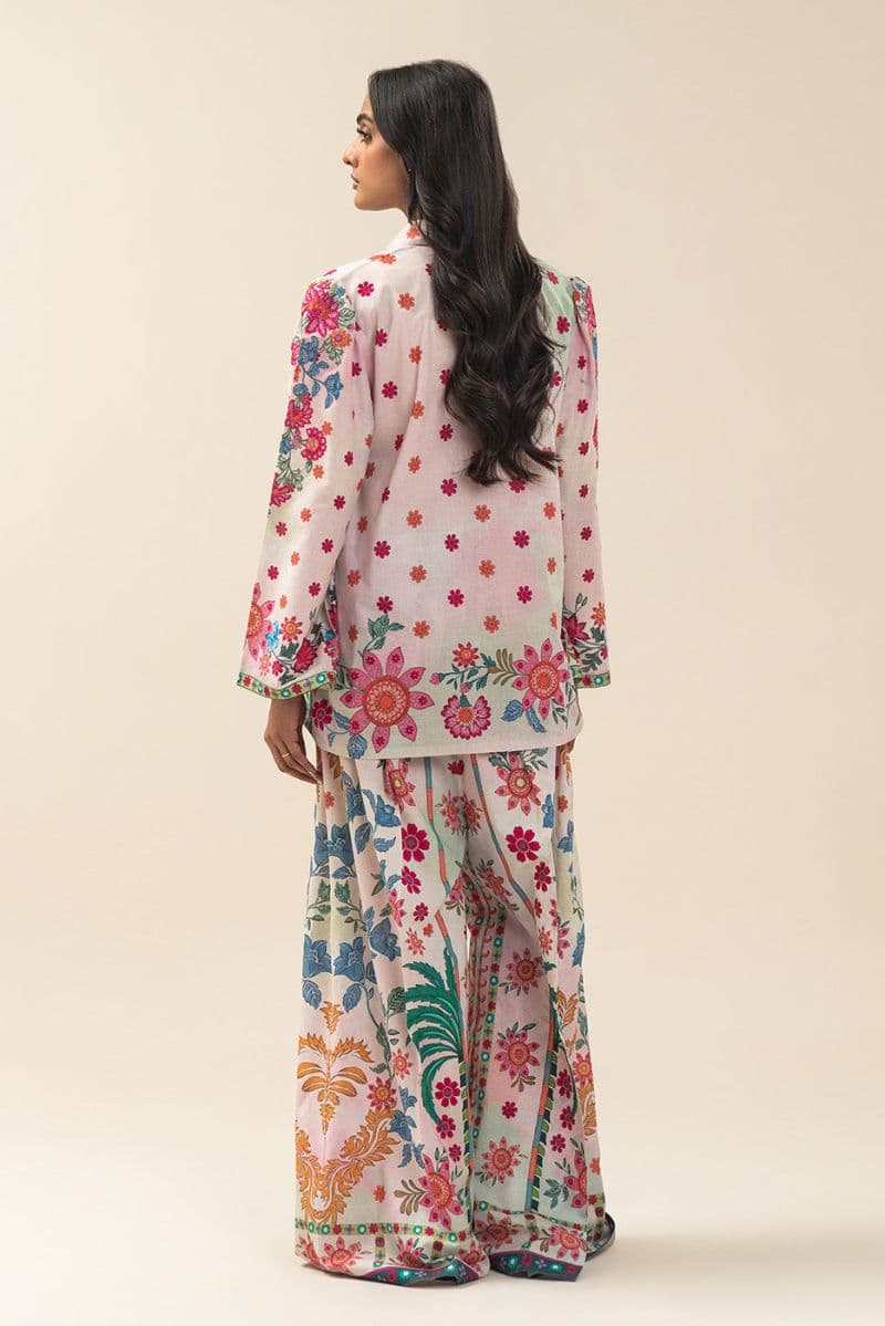 2 Piece Embroidered Lawn Suit - Petal Poetry Unstitched thumbnail