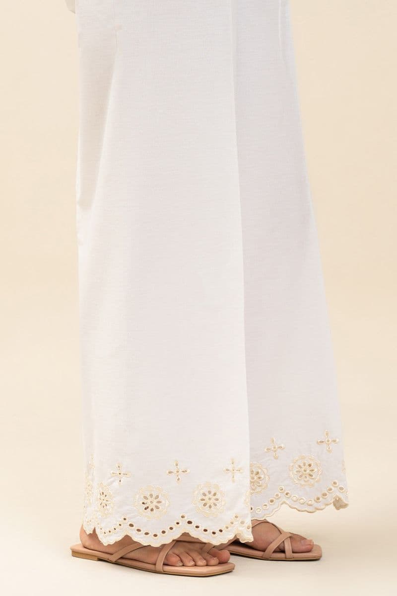 EMBROIDERED SLACK PANTS thumbnail
