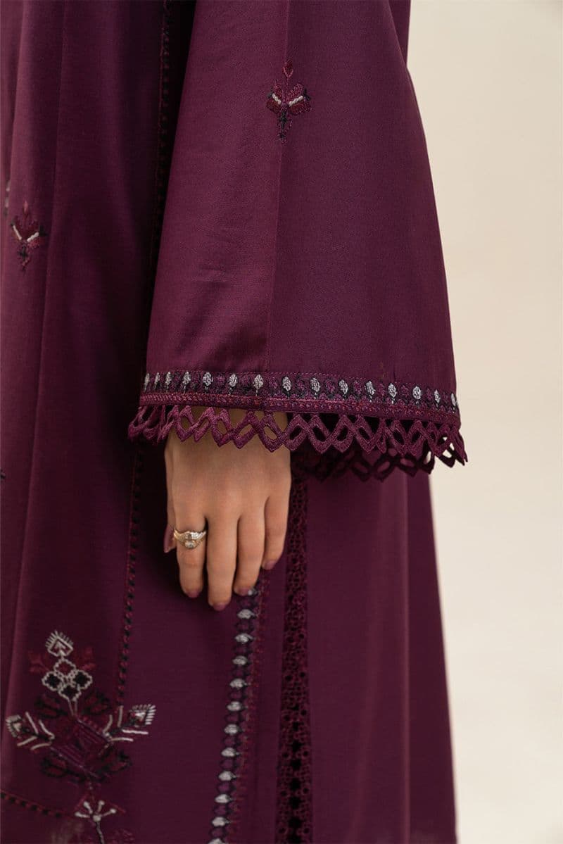 3 PIECE EMBROIDERED LAWN SUIT-TRIBAL CODE (UNSTITCHED) thumbnail