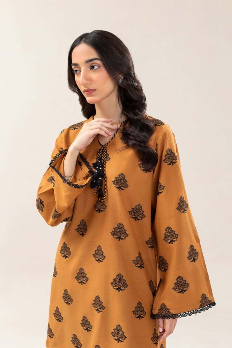 SOLID JACQUARD SHIRT (PRET)