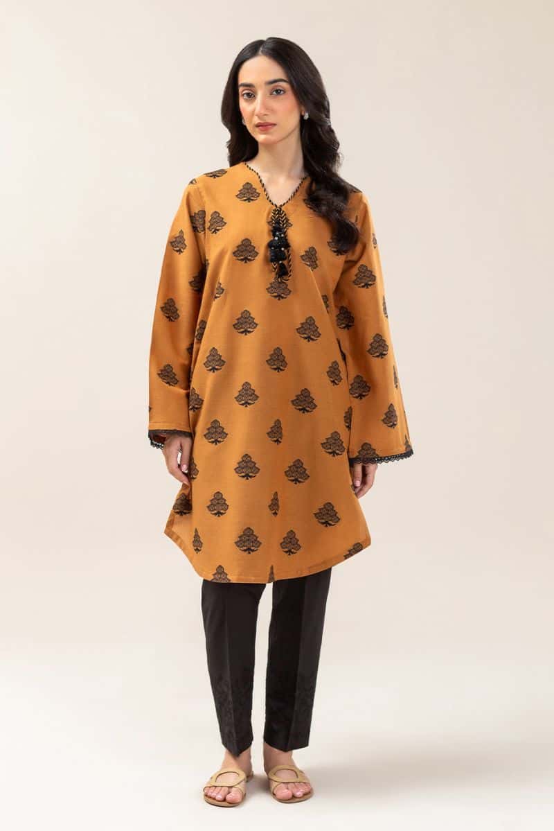 SOLID JACQUARD SHIRT (PRET) - alternate view