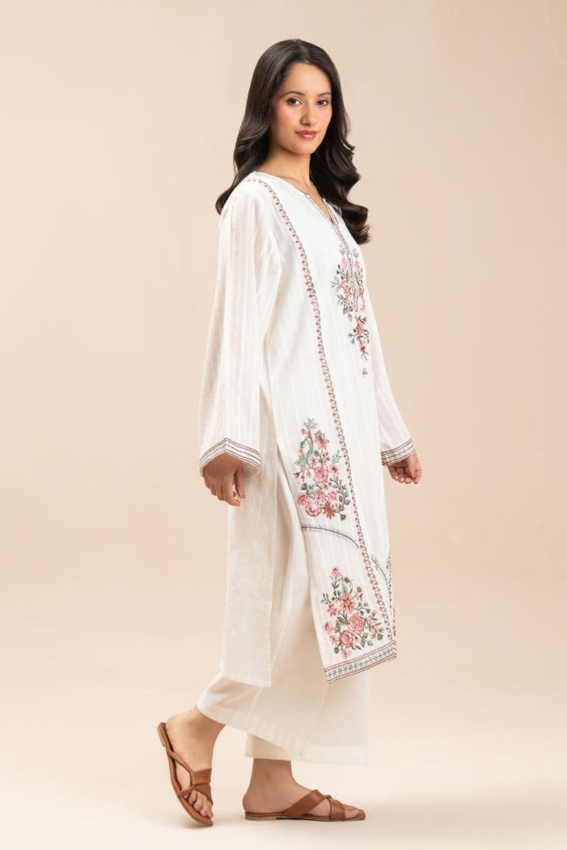2 PIECE EMBROIDERED NENO KARA SUIT (PRET) thumbnail