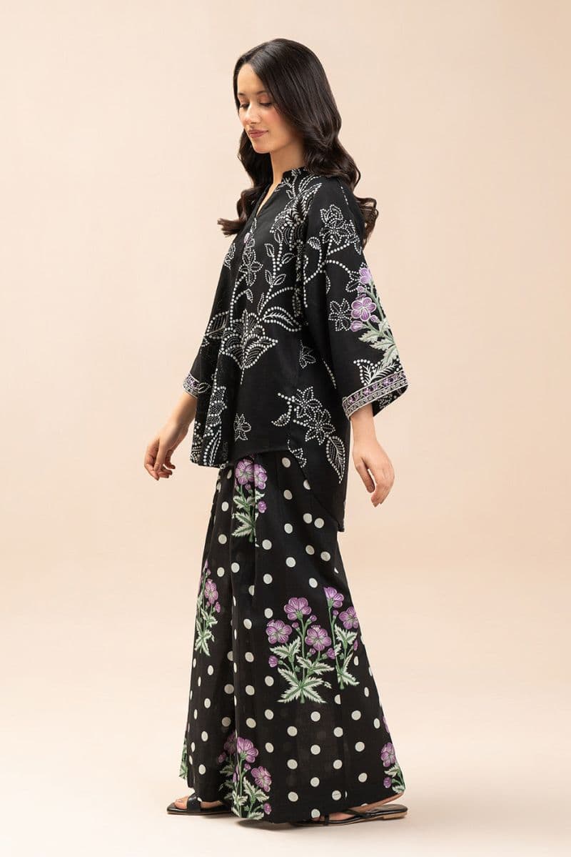 2 PIECE EMBROIDERED LAWN SUIT-NOIR BLOOM (UNSTITCHED) thumbnail