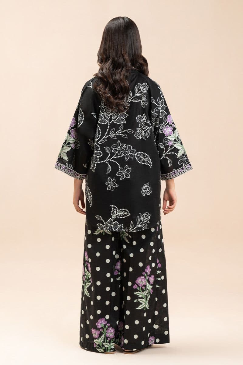 2 PIECE EMBROIDERED LAWN SUIT-NOIR BLOOM (UNSTITCHED) thumbnail