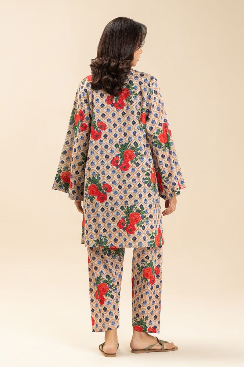 2 PIECE PRINTED LAWN SUIT (PRET) thumbnail