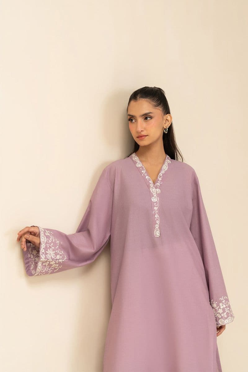 EMBROIDERED LAWN SHIRT (PRET) thumbnail
