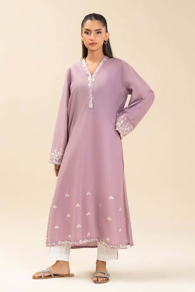 EMBROIDERED LAWN SHIRT (PRET) - alternate view