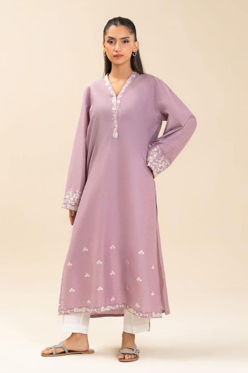 EMBROIDERED LAWN SHIRT (PRET) thumbnail