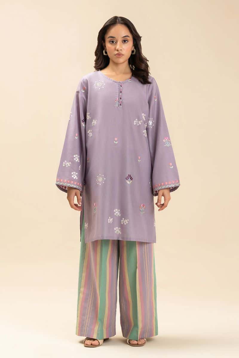 EMBROIDERED DORIA SHIRT (PRET)
