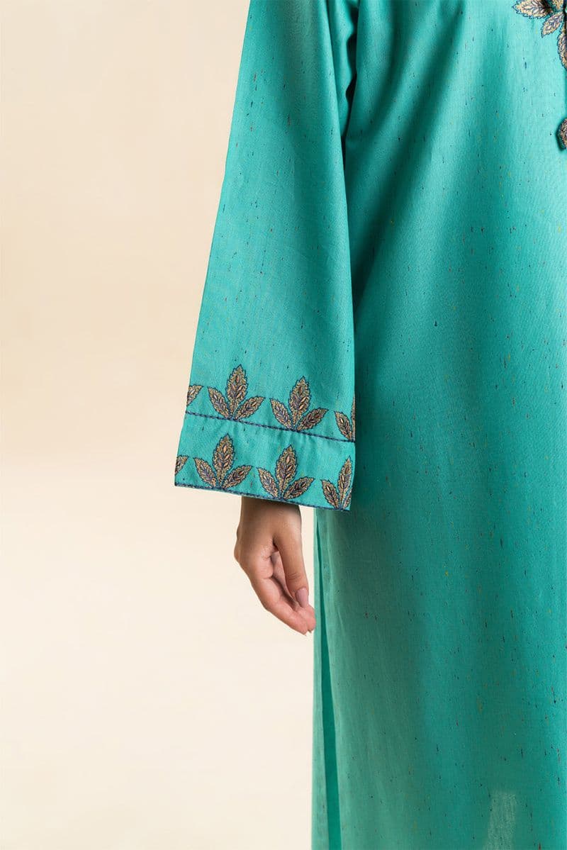 2 PIECE EMBROIDERED MULTI NEPS SUIT (PRET) thumbnail