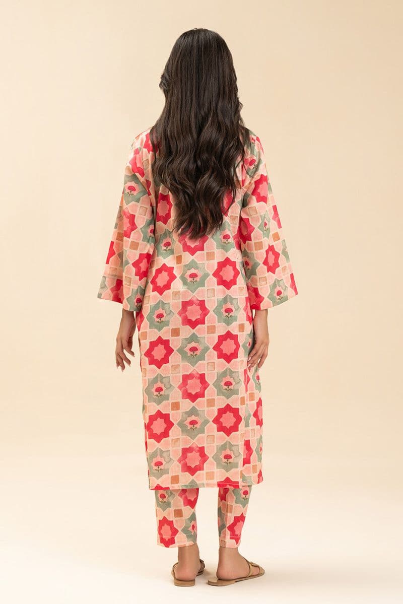2 PIECE PRINTED LAWN SUIT (PRET) thumbnail
