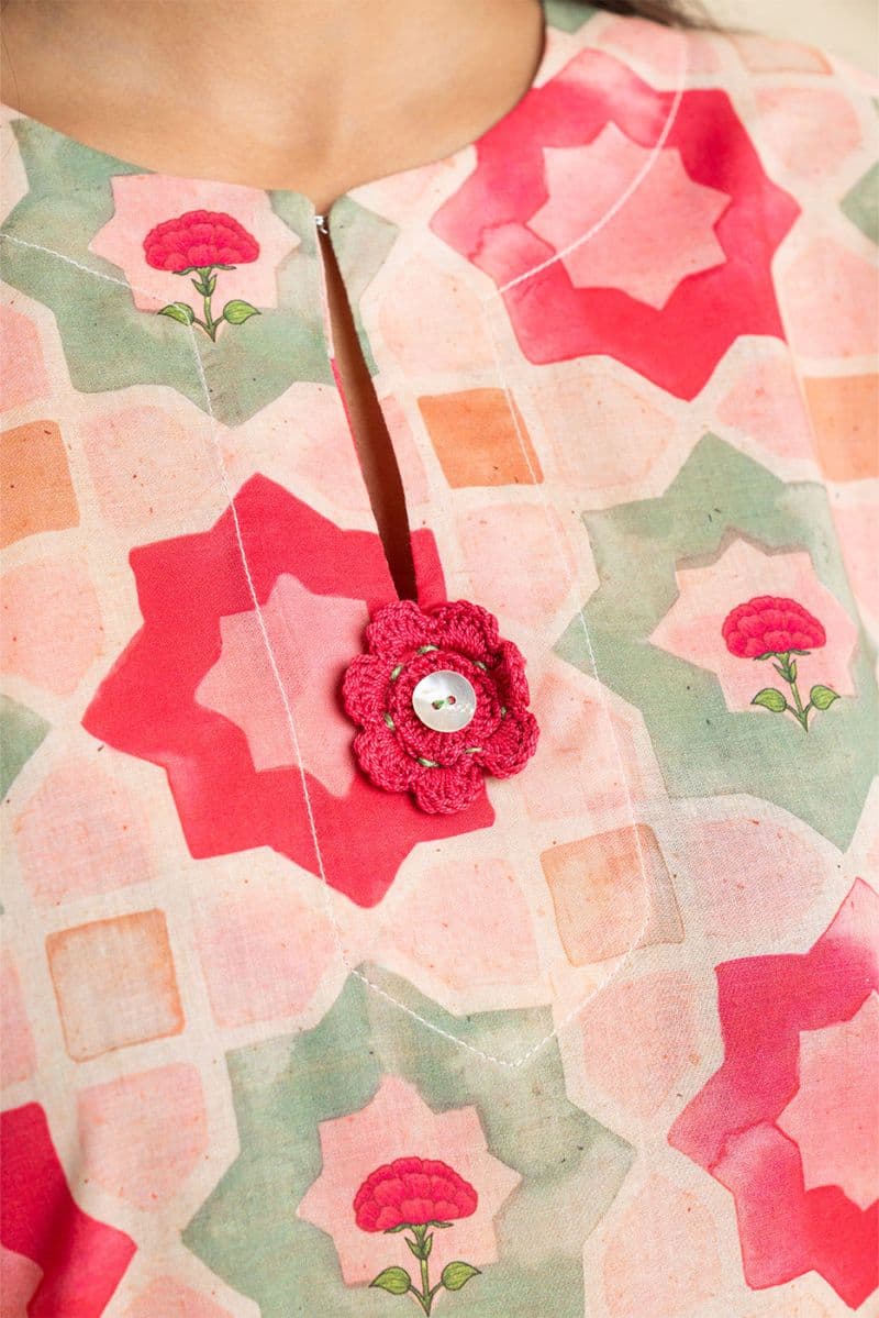 2 PIECE PRINTED LAWN SUIT (PRET) thumbnail