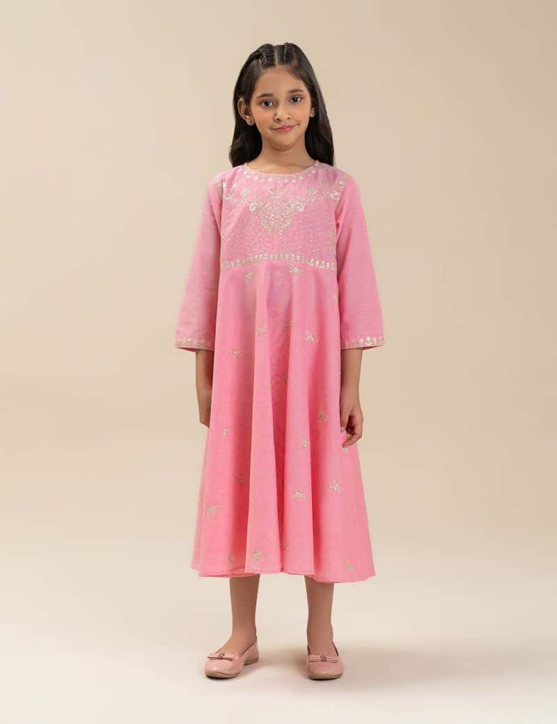 EMBROIDERED DRESS