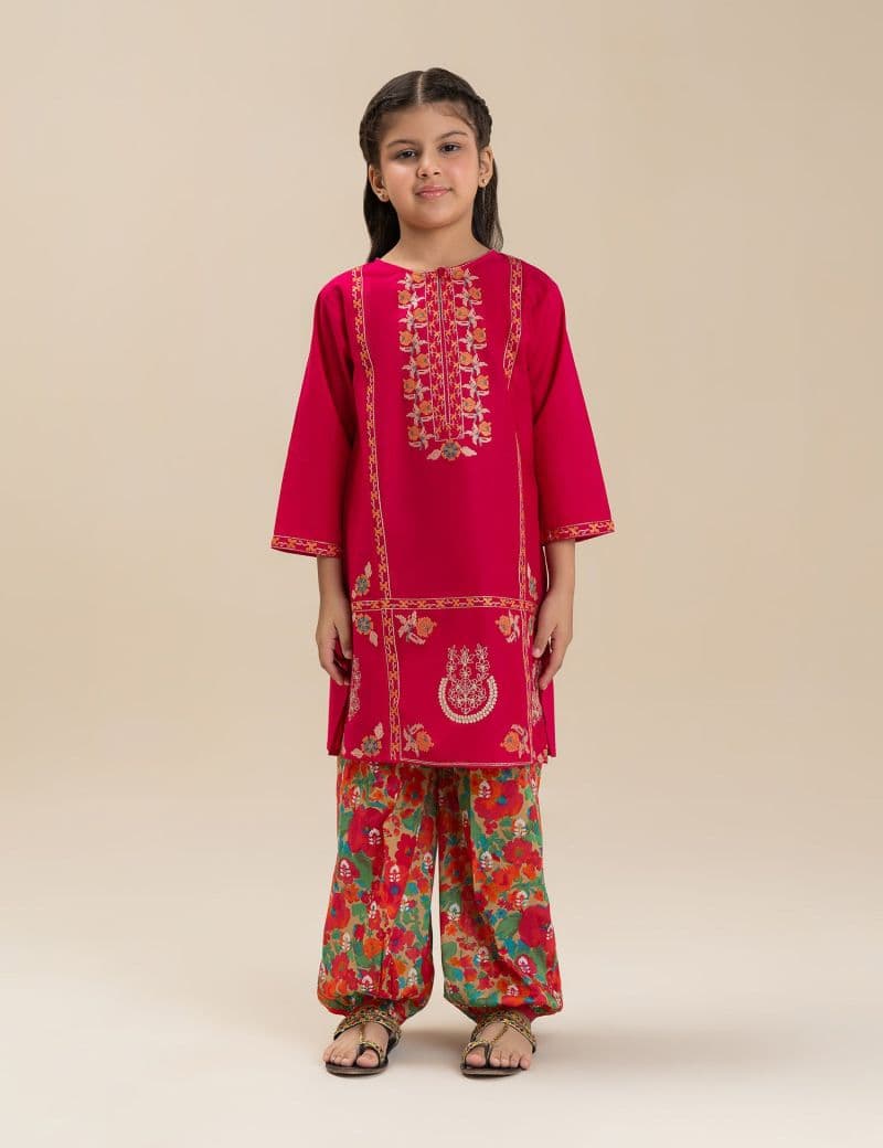 2 PIECE ETHNIC EMBROIDERED SUIT thumbnail