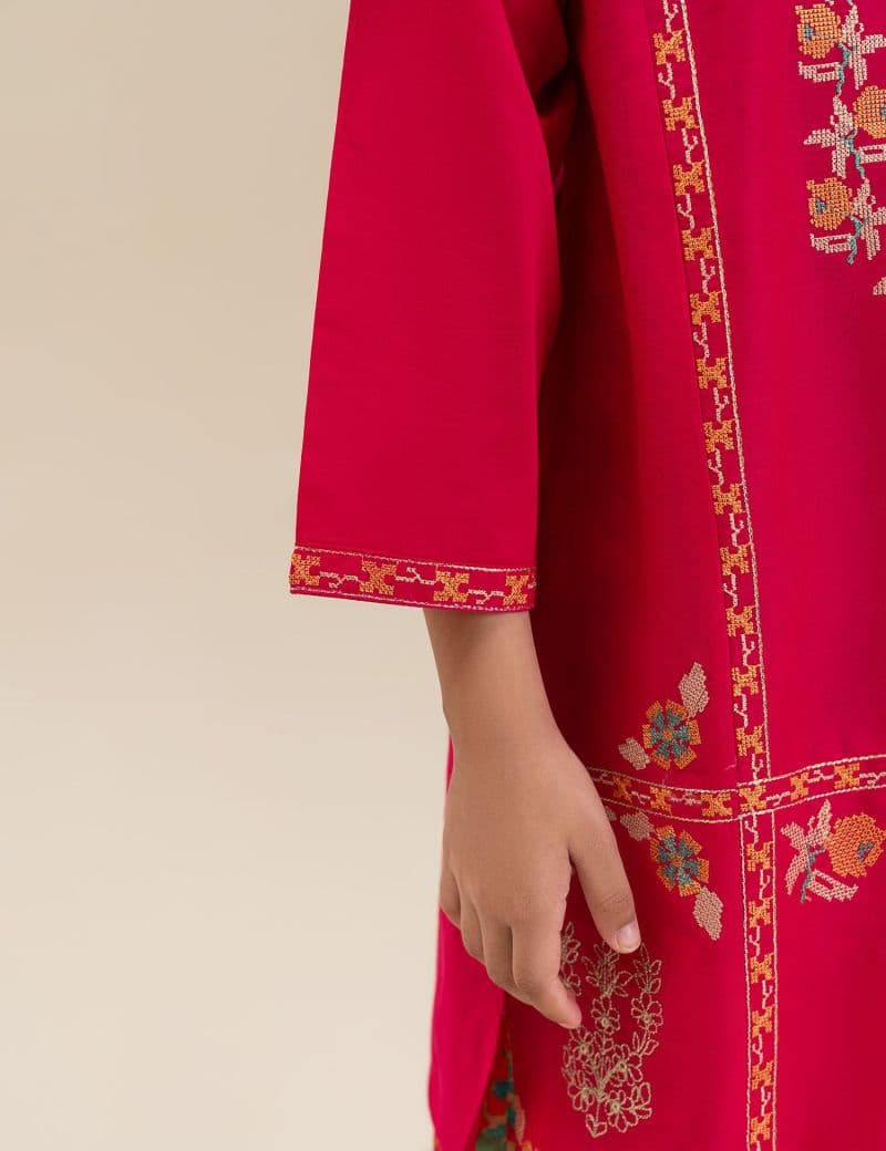 2 PIECE ETHNIC EMBROIDERED SUIT thumbnail