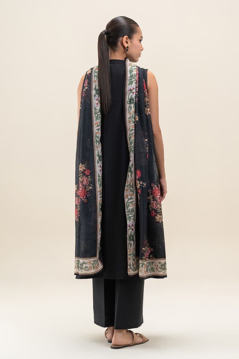 3 PIECE EMBROIDERED LAWN SUIT-ROSACEA PITCH (UNSTITCHED) thumbnail