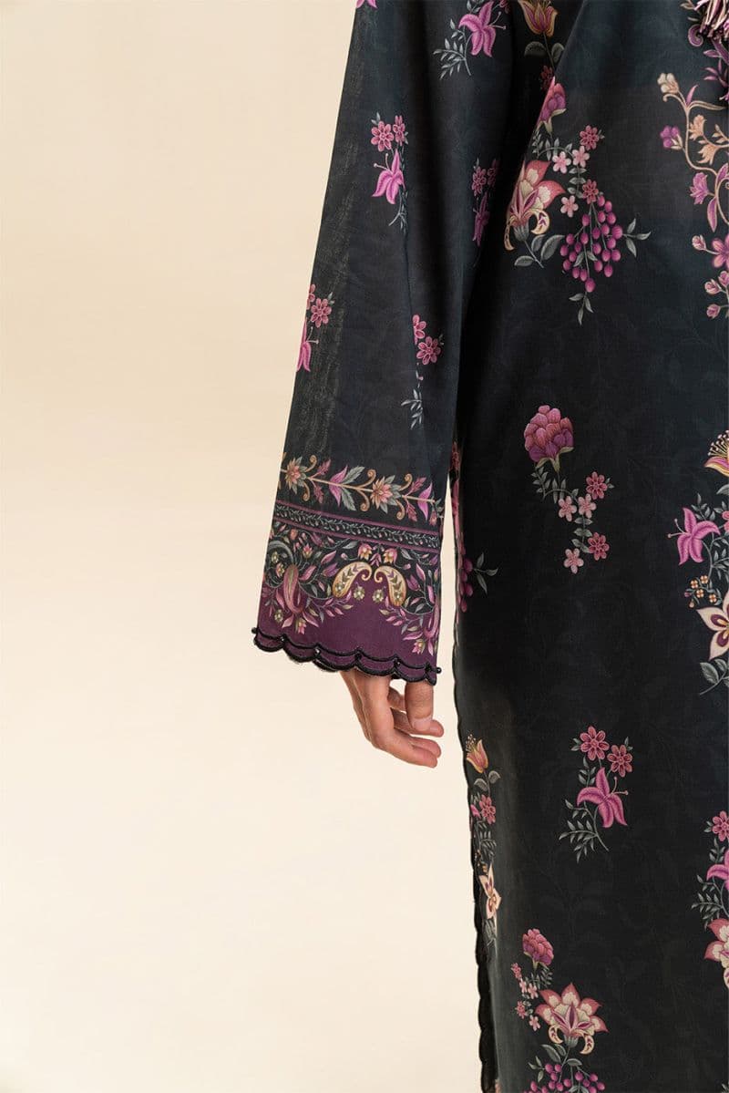 3 PICE PRINTED LAWN SUIT-EBONY FLORENCE (UNSTITCHED) thumbnail