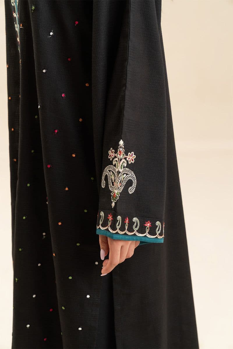 EMBROIDERED LUREX LAWN SHIRT (PRET) thumbnail
