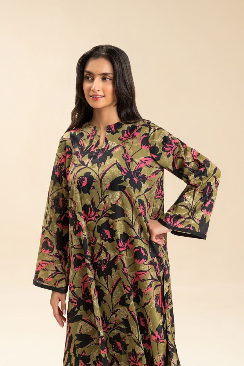 2 PIECE PRINTED LAWN SUIT (PRET) thumbnail