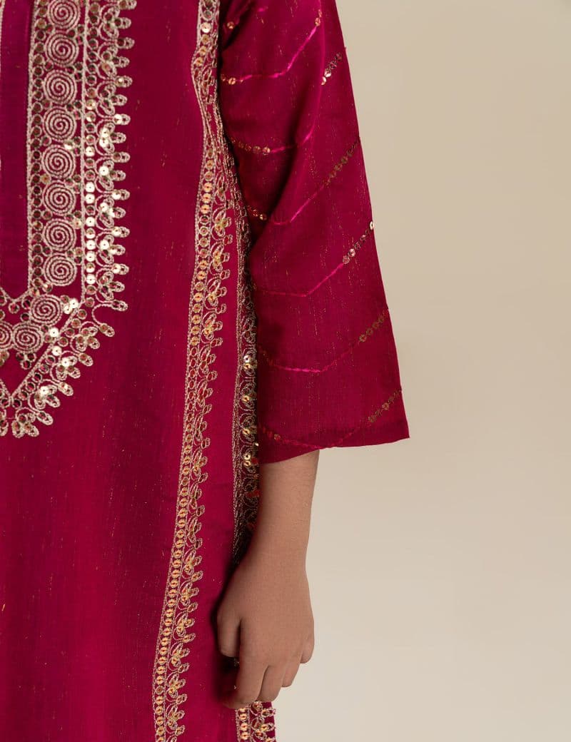 2 PIECE ETHNIC EMBROIDERED SUIT thumbnail