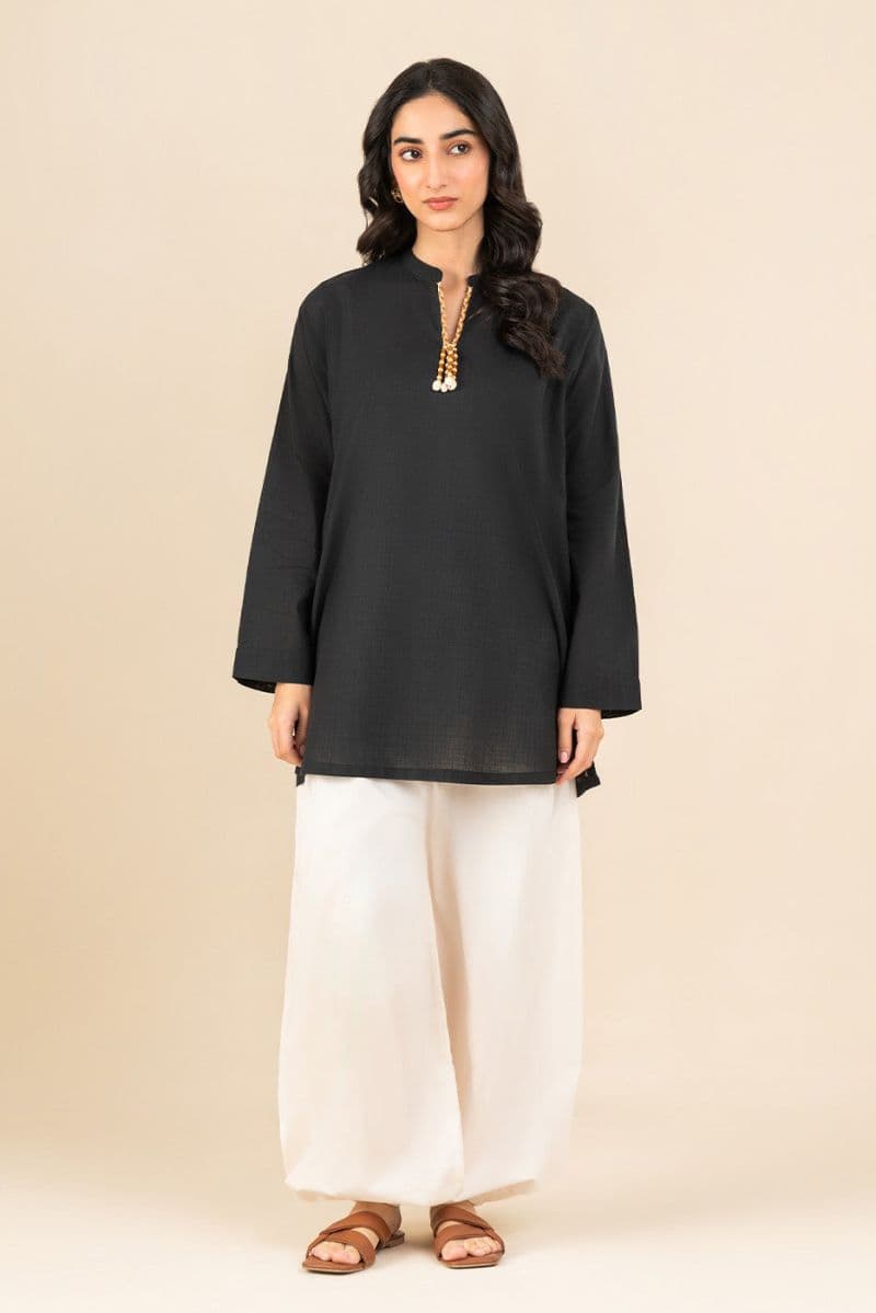 SOLID SLUB CAMBRIC SHIRT (PRET) thumbnail