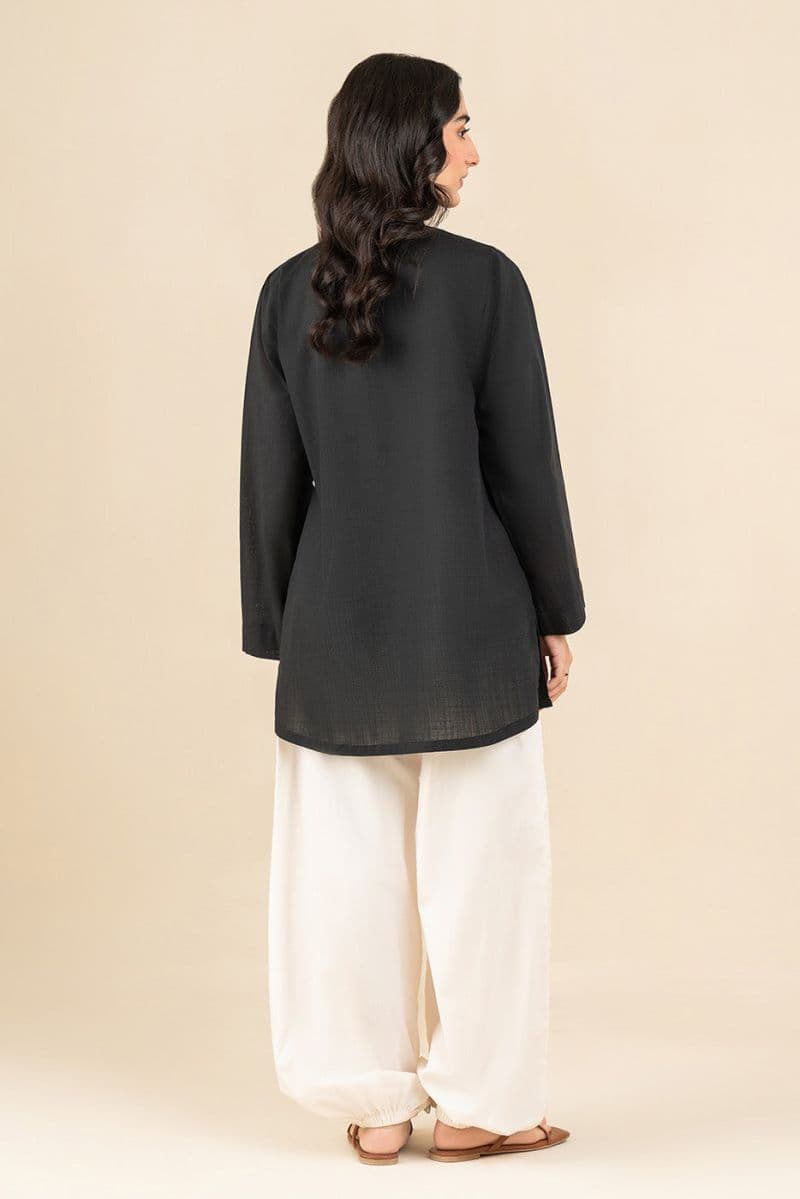 SOLID SLUB CAMBRIC SHIRT (PRET) thumbnail