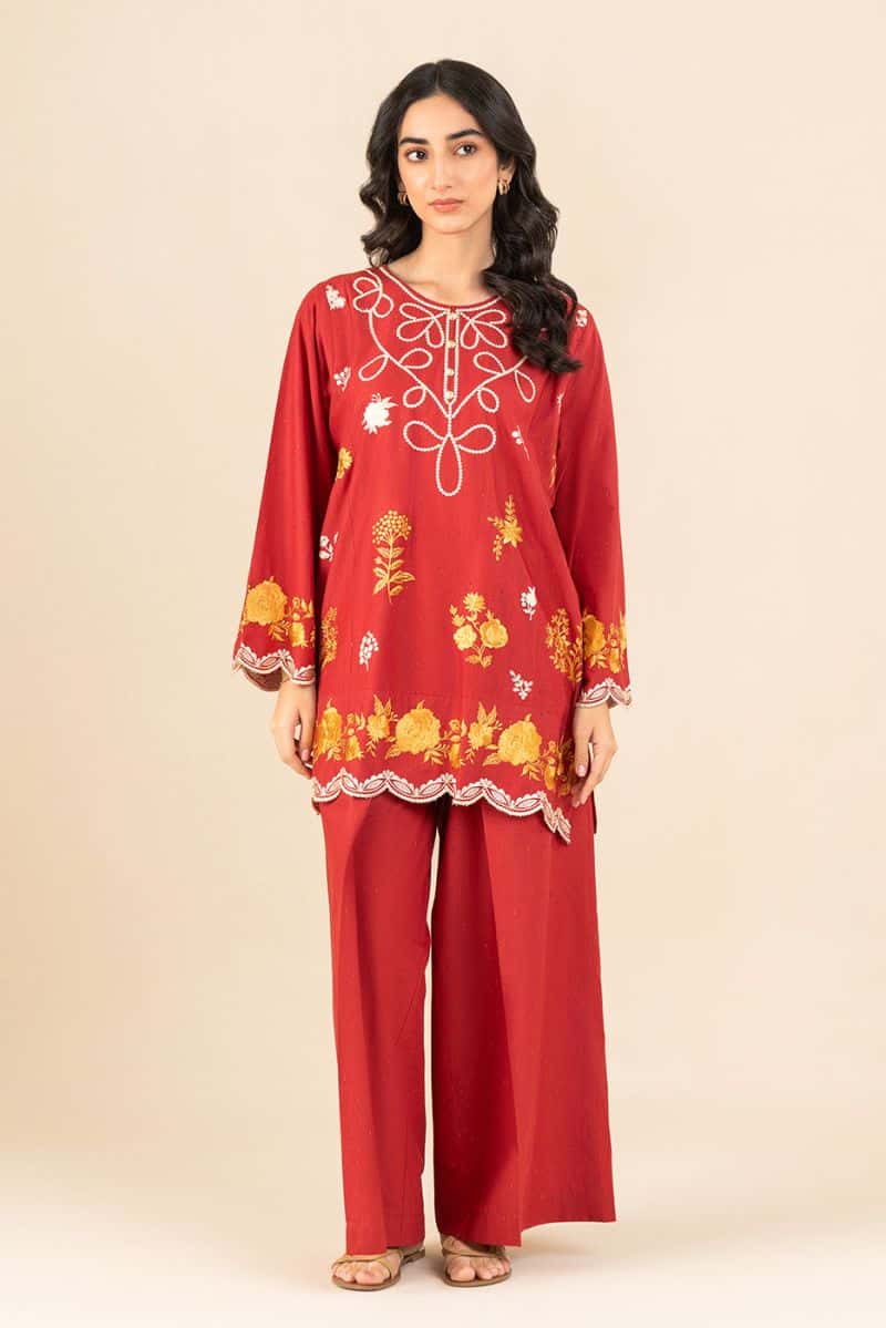 2 PIECE EMBROIDERED MULTI NEPS SUIT (FLOW) - alternate view