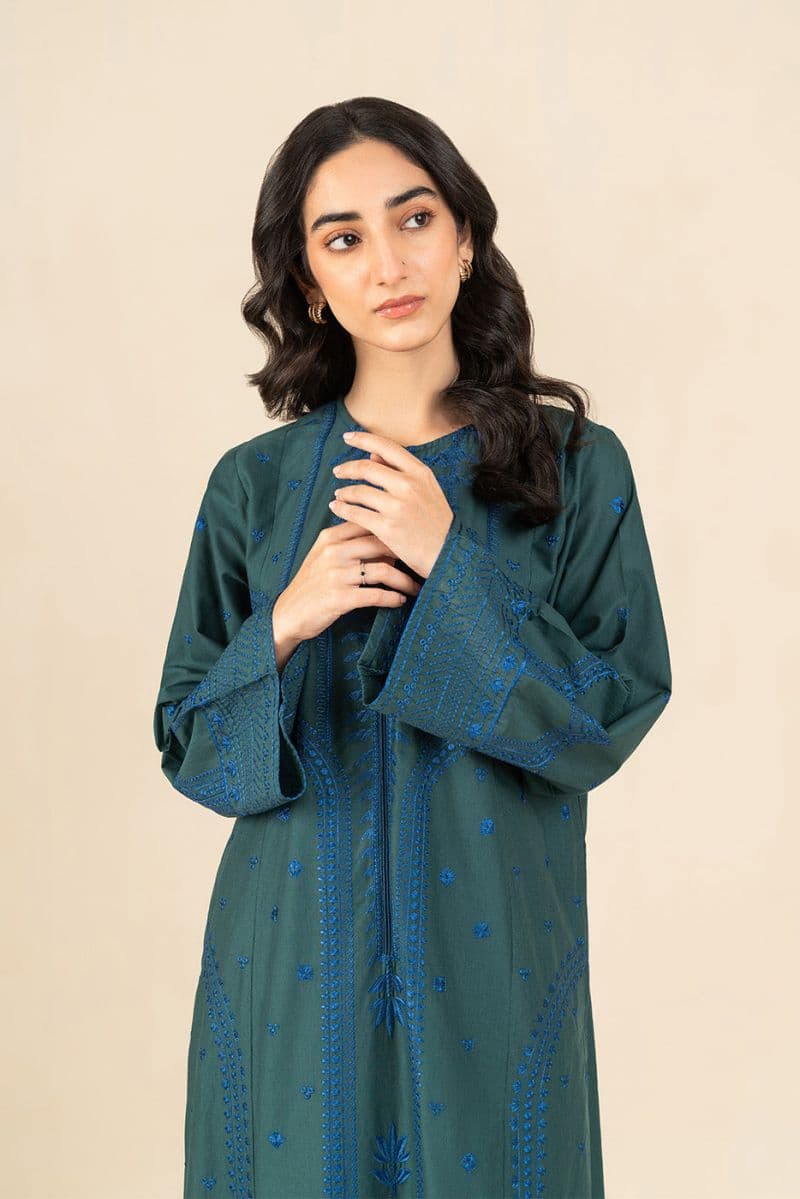 2 Piece Embroidered Lawn Suit Pret thumbnail