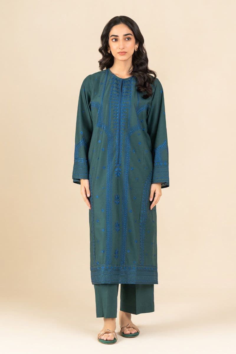 2 Piece Embroidered Lawn Suit Pret thumbnail