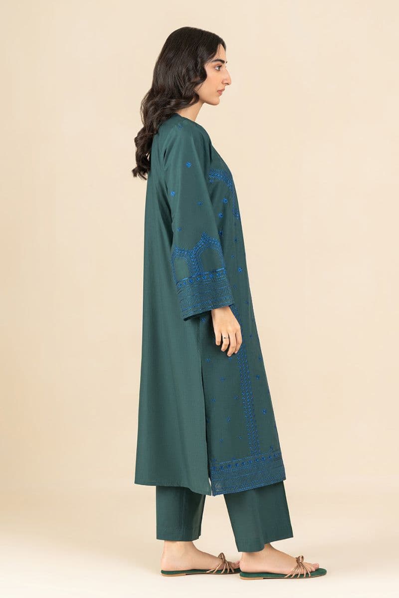 2 Piece Embroidered Lawn Suit Pret thumbnail