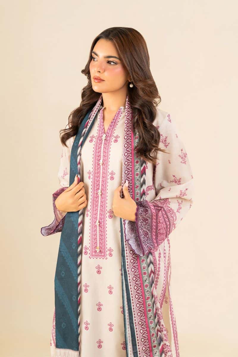 3 Piece Printed Lawn Suit - Ornate Meadow Unstitched