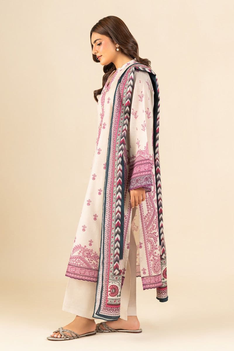 3 PIECE PRINTED LAWN SUIT-ORNATE MEADOW (UNSTITCHED) thumbnail