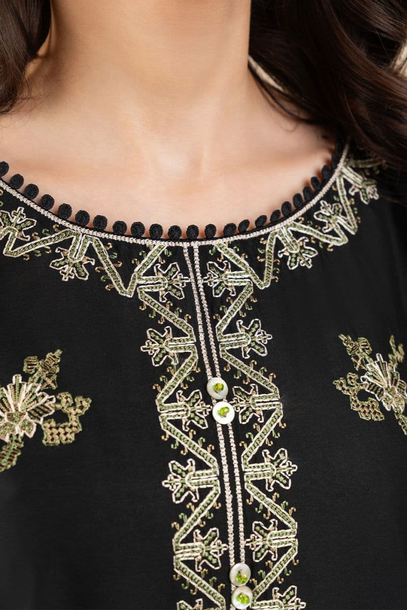 3 Piece Embroidered Lawn Suit - Tribal Treasure Unstitched thumbnail
