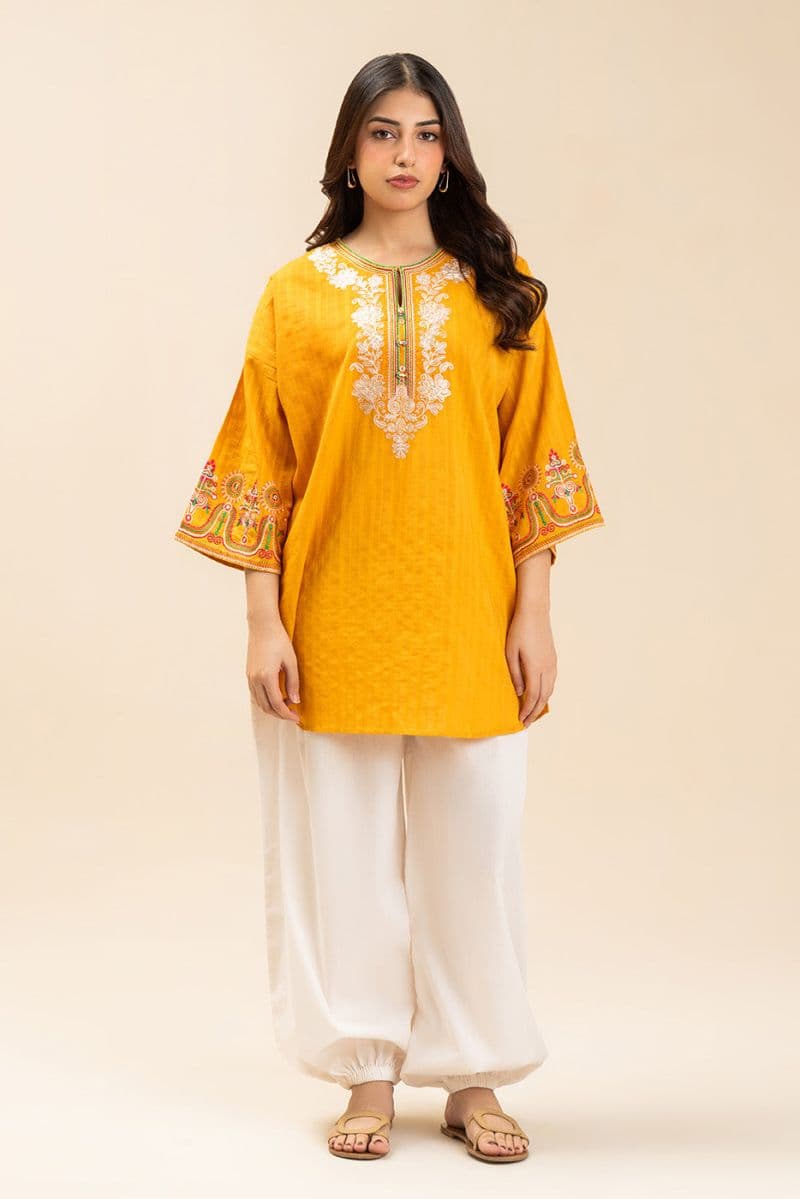 EMBROIDERED DORIA SHIRT (PRET) thumbnail