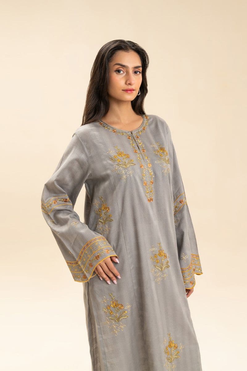 EMBROIDERED DORIA SHIRT (PRET) thumbnail