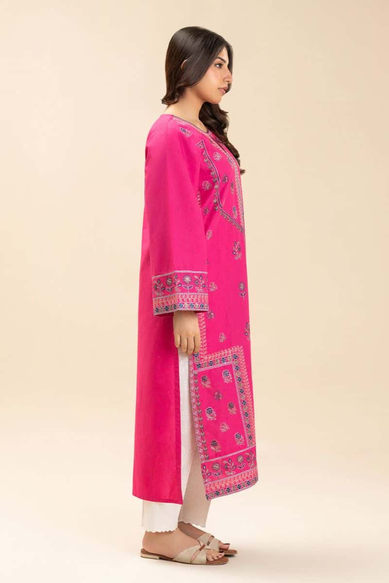 EMBROIDERED MULTI NEPS SHIRT (PRET) - alternate view