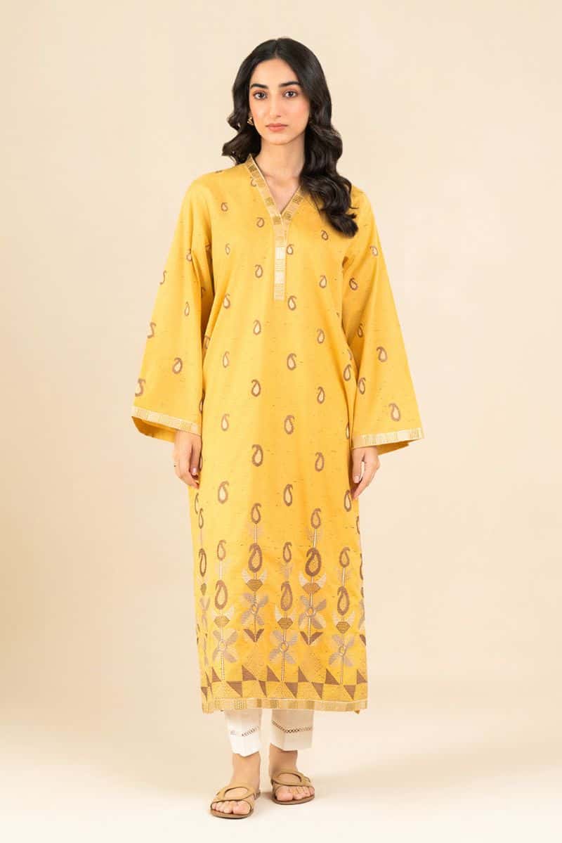 EMBROIDERED MULTI NEPS SHIRT (PRET) - alternate view