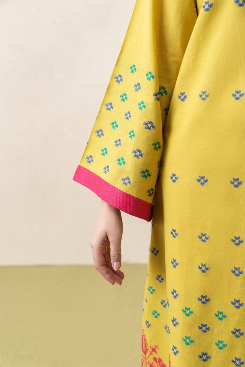 2 PIECE SOLID JACQUARD SUIT (PRET) thumbnail