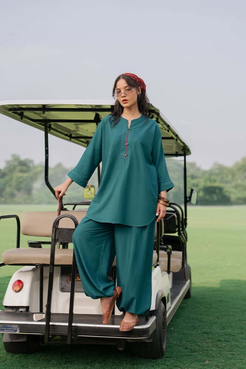 2 PIECE SOLID TWILL SUIT (PRET)