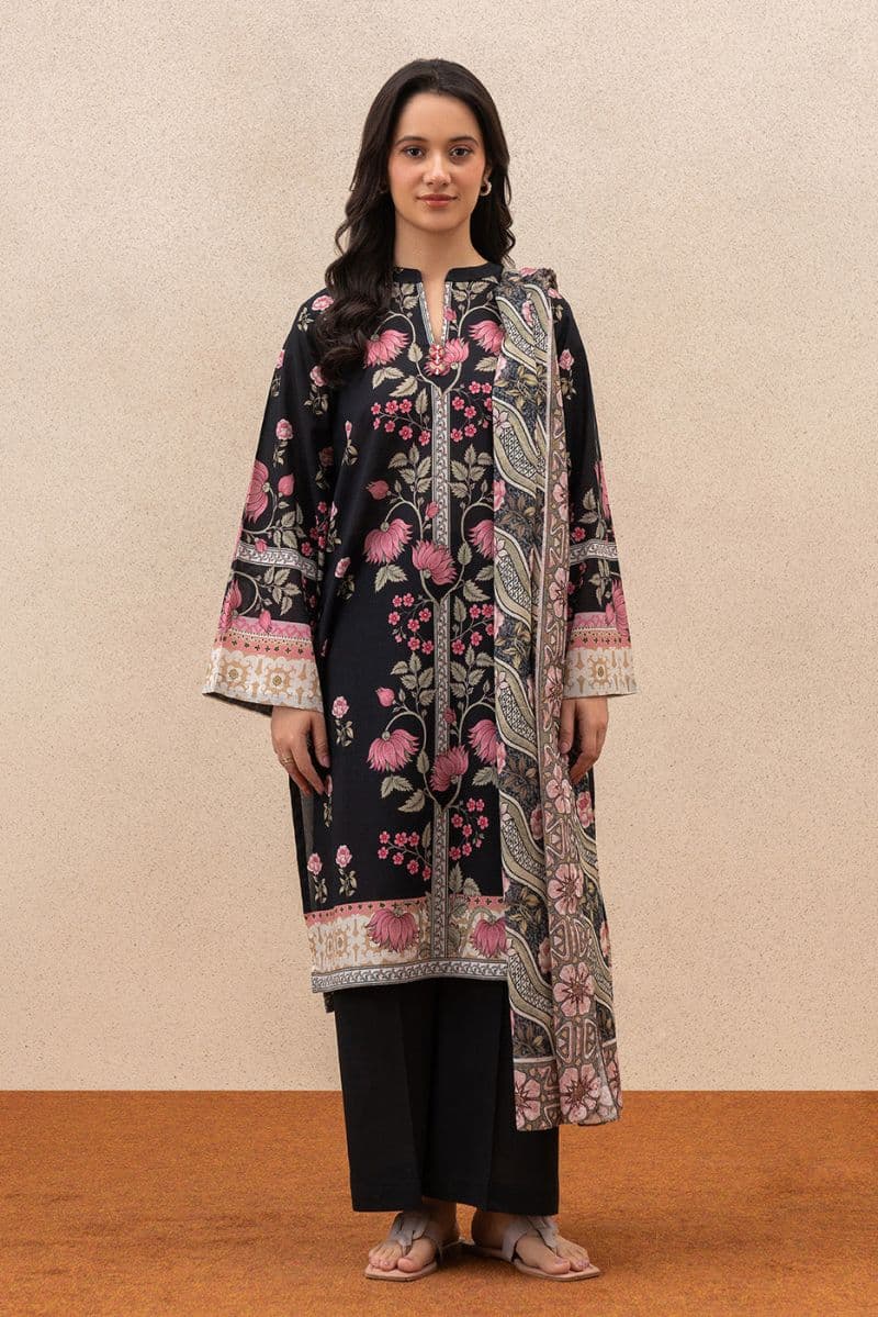 3 PIECE PRINTED LAWN SUIT (PRET) thumbnail