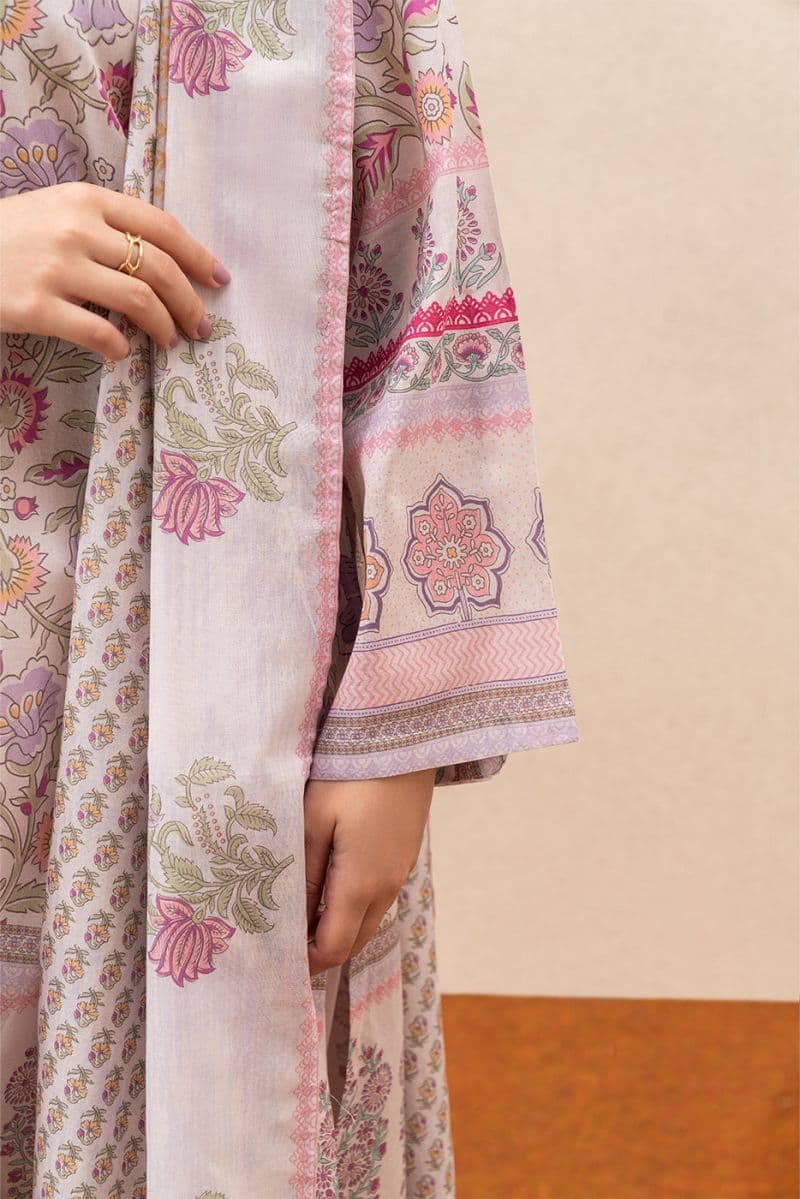 3 PIECE PRINTED LAWN SUIT (PRET) thumbnail