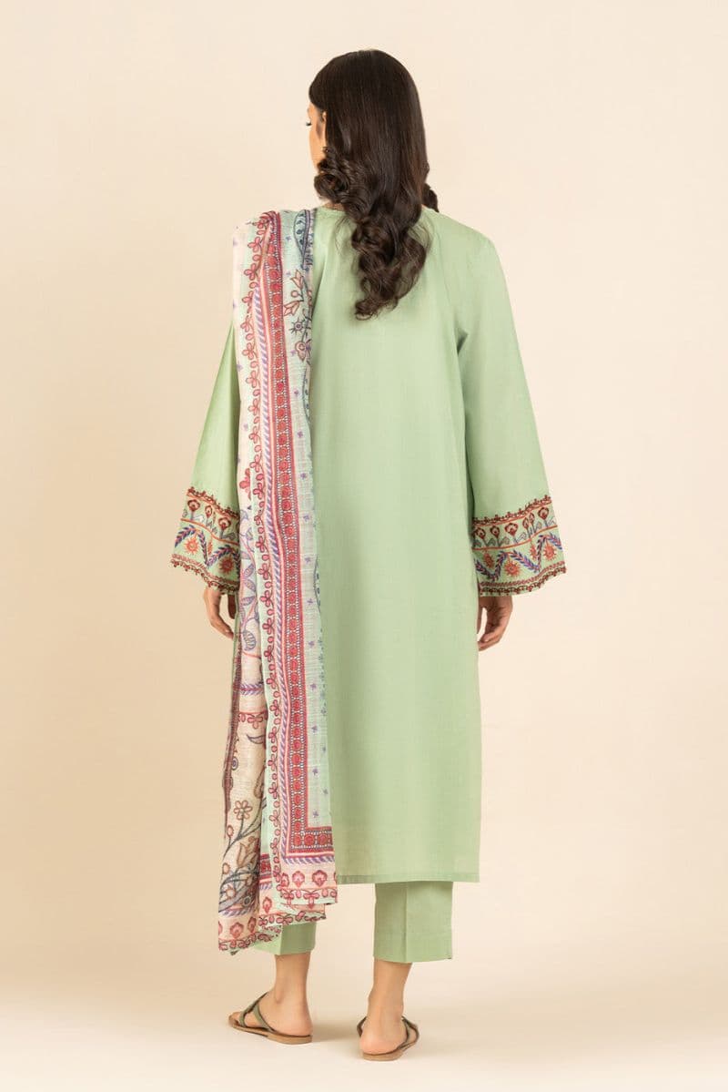3 PIECE EMBROIDERED LAWN SUIT (PRET) thumbnail